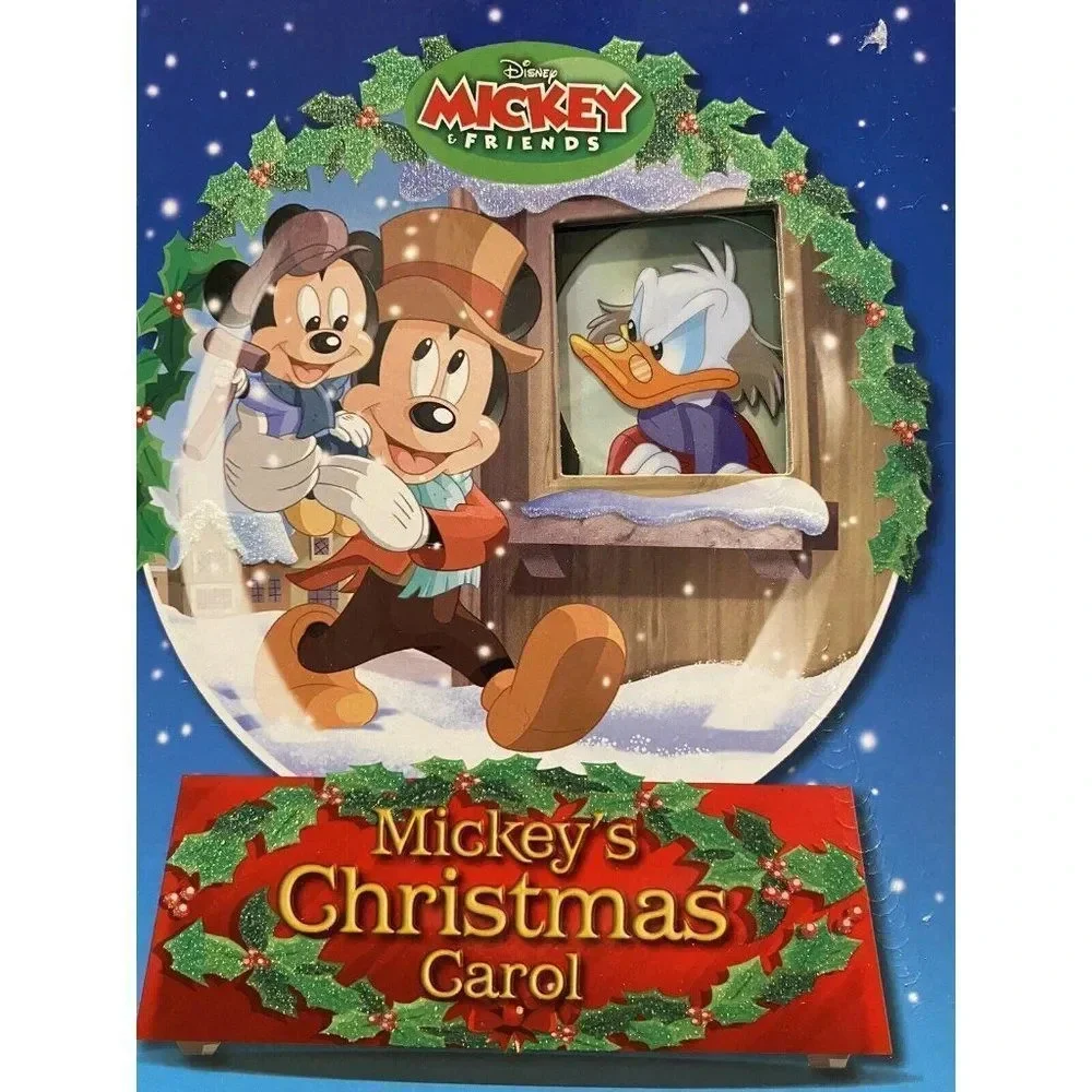 Disney Mickey's Christmas Carol by Megan Roth (2018, Hardcover)